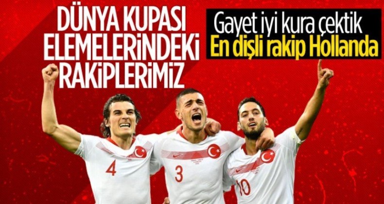 A Milli Takımımızın rakipleri belli oldu