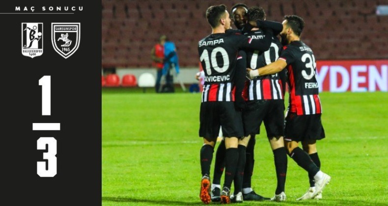 Samsunspor 3 puanla dönüyor