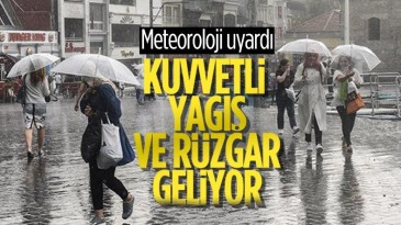 Meteorolojiden yurt genelinde kuvvetli yağış uyarısı