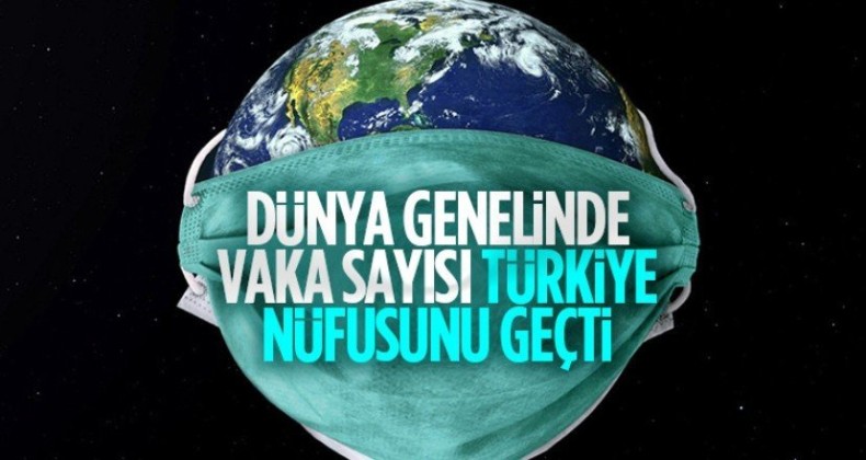 Düş yakamızdan…Dünya genelinde koronavirüs vaka sayısı 85 milyon oldu