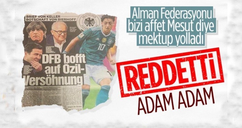 Fritz Keller’den Mesut Özil’e uzlaşma mektubu