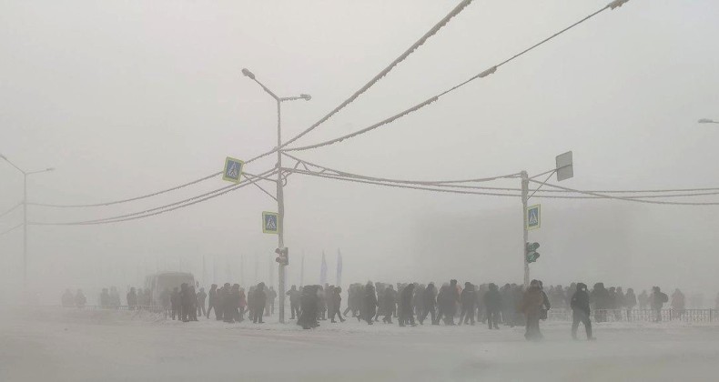 Yakutistan’da halk Rusya’yı protesto ediyor