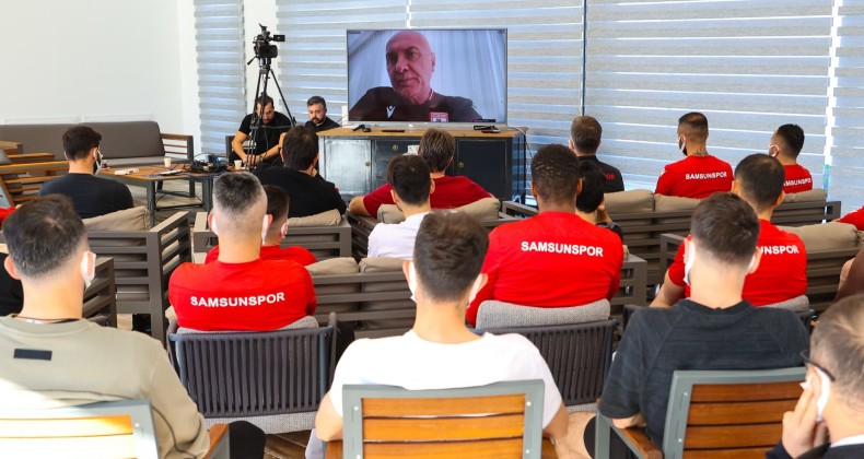 Başkan Yıldırım, Samsunsporlu futbolcular ile buluştu!