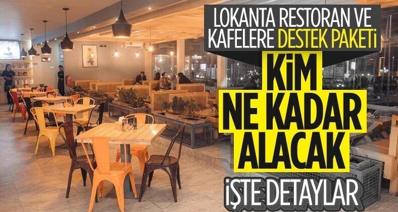 Lokanta ve kafelere hibe müjdesi