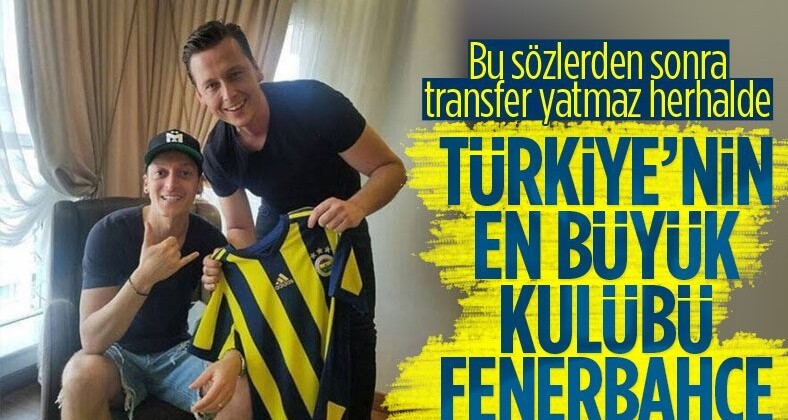 Özil: Fenerbahçe Türkiye’nin Real Madrid’i