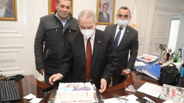 Başkan Demirtaş’a doğum günü sürprizi
