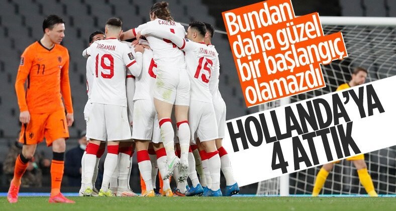 Bizim Çocuklar: 4 Hollanda: 2 Tıkla izle…