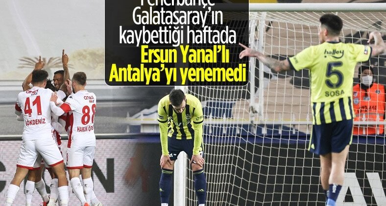 Fenerbahçe’ye Kadıköy yaramıyor!