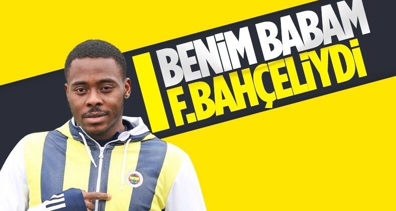 Osayi Samuel: Babam eskiden beri Fenerbahçe taraftarı