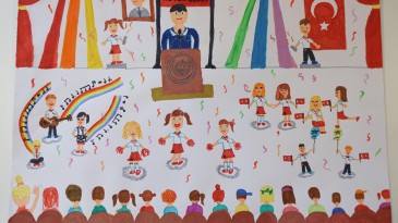 “23 Nisan ve Atatürk”ü sanatla anlattılar  