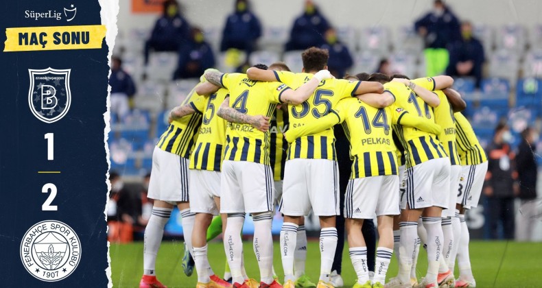 Fenerbahçe, deplasmanda Başakşehir’i 2 golle mağlup etti