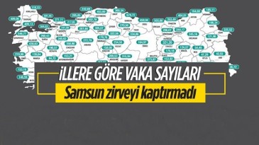 Bakan Koca, illere göre haftalık vaka haritasını açıkladı