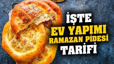 Evde Ramazan pidesi nasıl yapılır? İşte ev yapımı kolay Ramazan pidesi tarifi…