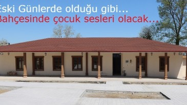 Atakum Belediyesi, harabe yapıyı okula çevirdi 