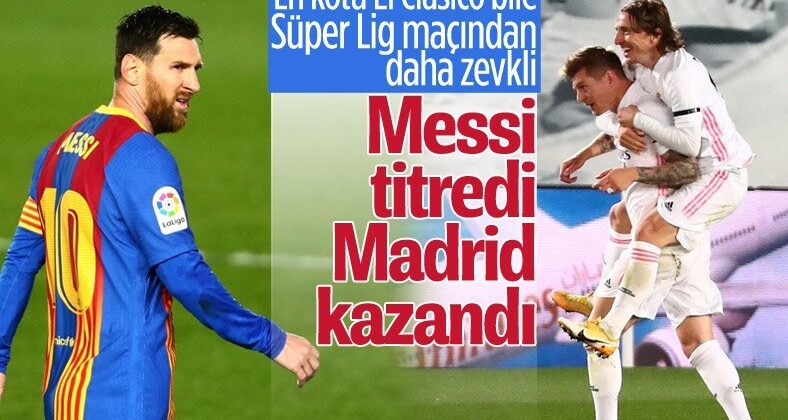 El Clasico’nun galibi Real Madrid