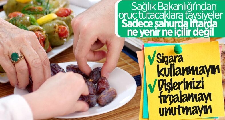 Oruç tutacaklara sahur tavsiyesi