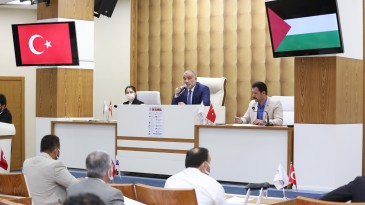 Canik Belediye Meclisi’nden Filistin’e Destek