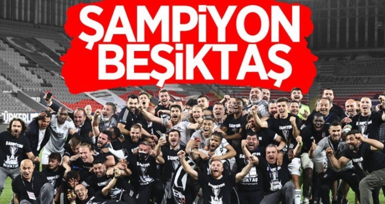 2020-2021 sezonu şampiyonu Beşiktaş