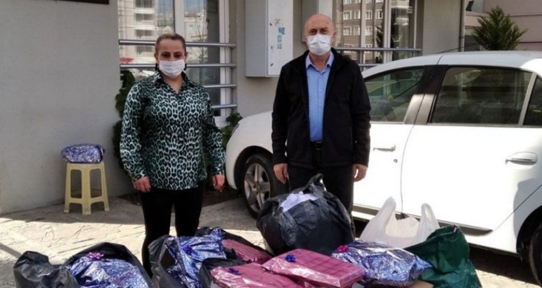 LÖSEMİLİ ÇOCUKLARA ÇİFTE BAYRAM YAŞATTILAR