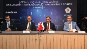 Samsun’da ‘Akıllı Şehir Trafik Güvenliği’ projesi hayata geçiyor