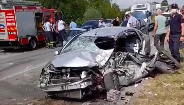 Samsun’da Feci kaza…Ağır yaralılar var