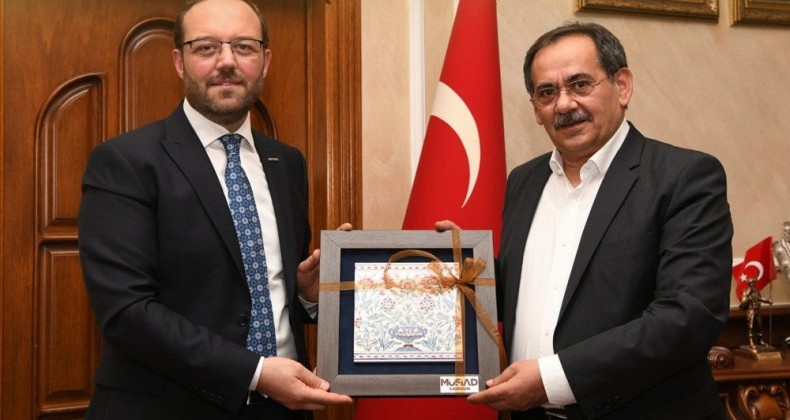 MÜSİAD YÖNETİMİNDEN DEMİR’E ZİYARET
