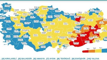 Samsun’da mavi oldu!