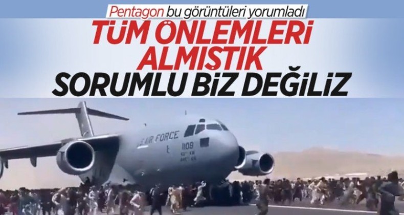 Pentagon: Görüntülerin sorumlusu biz değiliz