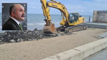 Usta’dan kumsala taş dökülmesine tepki geldi!