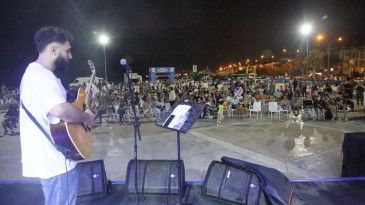 Atakum’da açık havada müzik şöleni