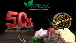 Yaprak Döner’den yüzde 50 İndirimli Kampanya