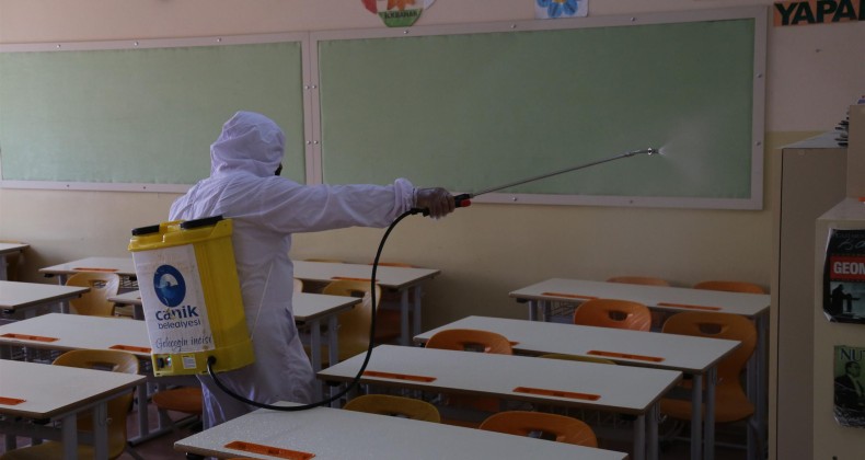 Canik’te okullar eğitime hazır!
