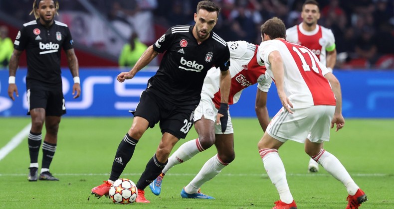 Beşiktaş, Ajax’a 2-0 mağlup oldu