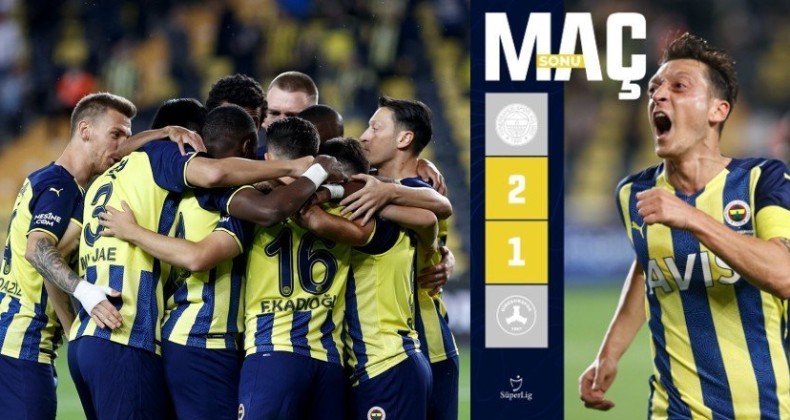 Fenerbahçe 2-1 Giresunspor (Maçın özeti ve golleri)