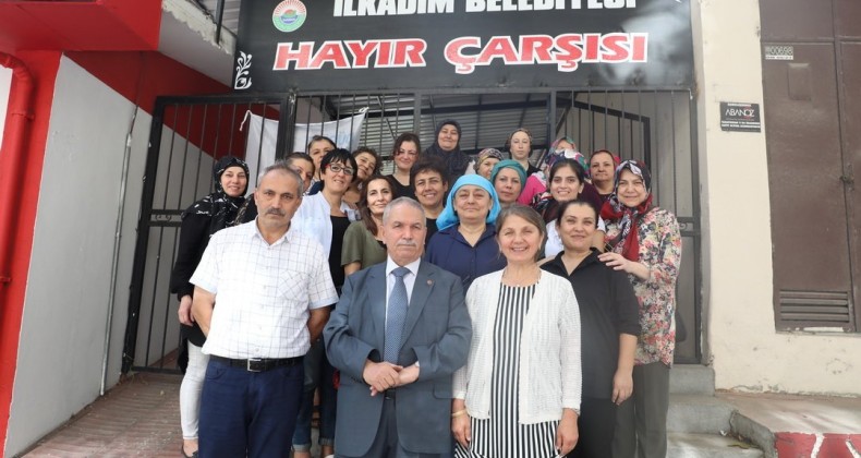 BAŞKAN DEMİRTAŞ; 526 AİLEYE EŞYA YARDIMI YAPTIK
