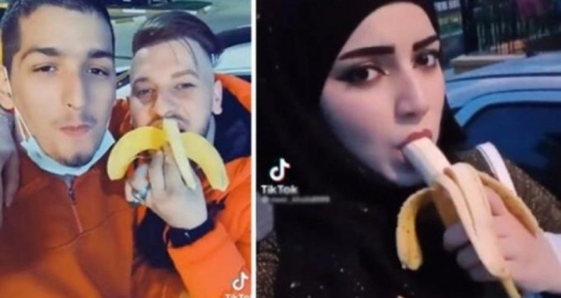 ‘Muz yeme’ videosu paylaşan Suriyeli sığınmacılar sınır dışı edilecek