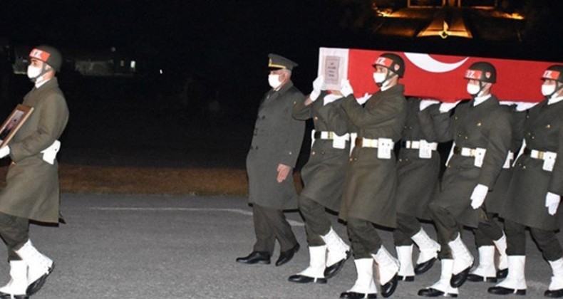 Samsun’a şehit ateşi düştü
