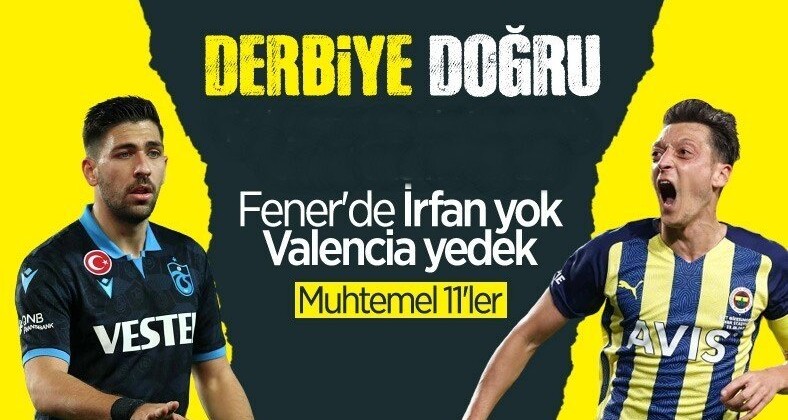 Trabzonspor – Fenerbahçe maçı öncesi son durum