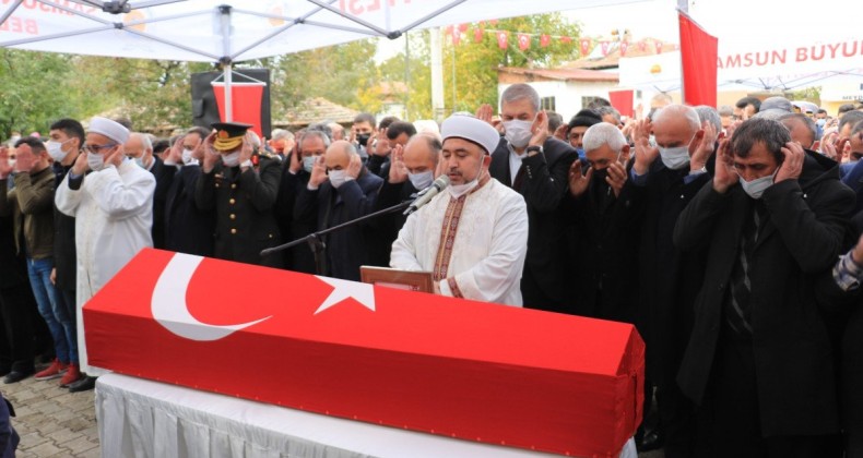Samsunlu şehit son yolculuğuna uğurlandı