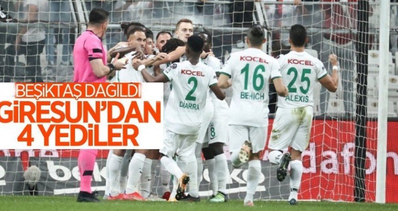 GZT Giresunspor, Beşiktaş’ı gole boğdu!