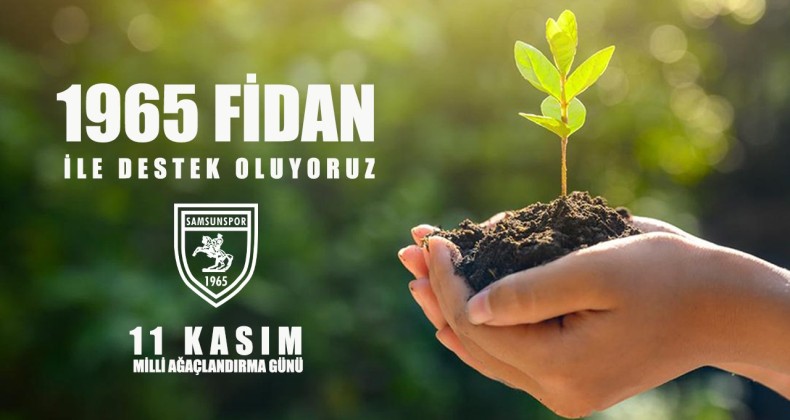 Samsunspor’dan anlamlı destek!