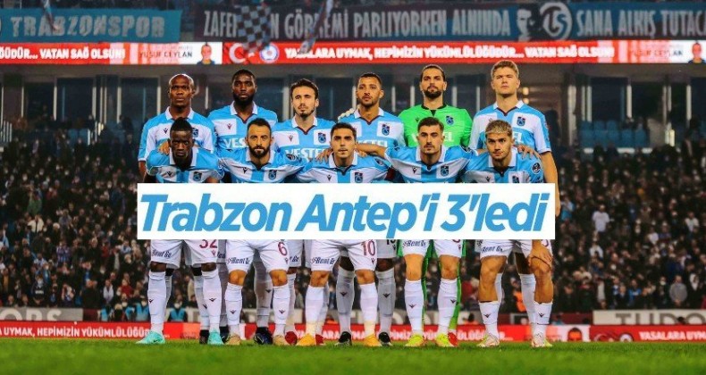 Trabzonspor durdurulamıyor!