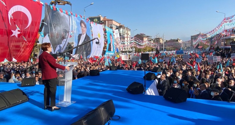 Meral Akşener mitinglere başladı