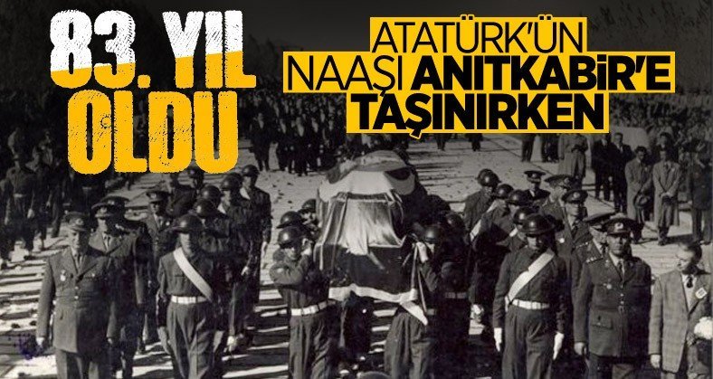 Atatürk’ün cenazesinden kareler