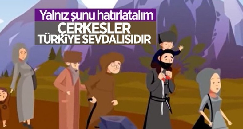 Almanların ‘Çerkeşler’ konulu algı videosu tepki çekti