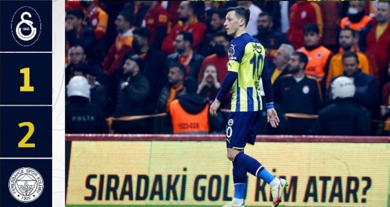 Galatasaray, evinde 8 yıldır Fenerbahçe’yi yenemiyor