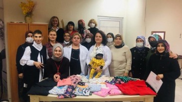 El emeği göz nuru ürünlerin gelirleri lösemili çocuklara bağışlandı