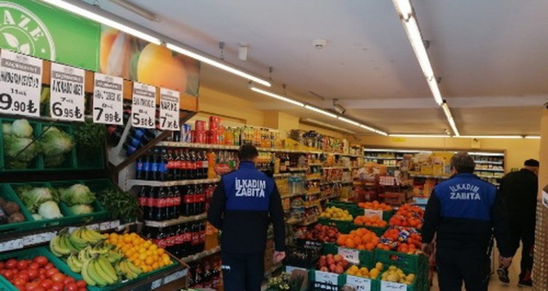 Zincir marketlerde fahiş fiyat ve kur denetimi