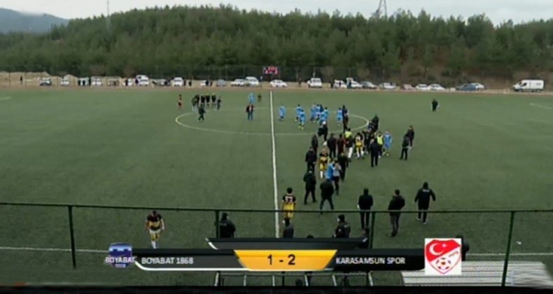 Boyabat 1868 Spor:1 Karasamsunspor:2