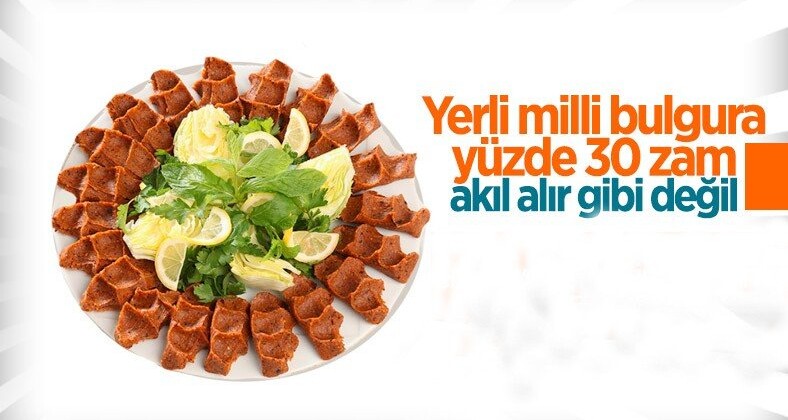Çiğ köfte artık lüks oldu!
